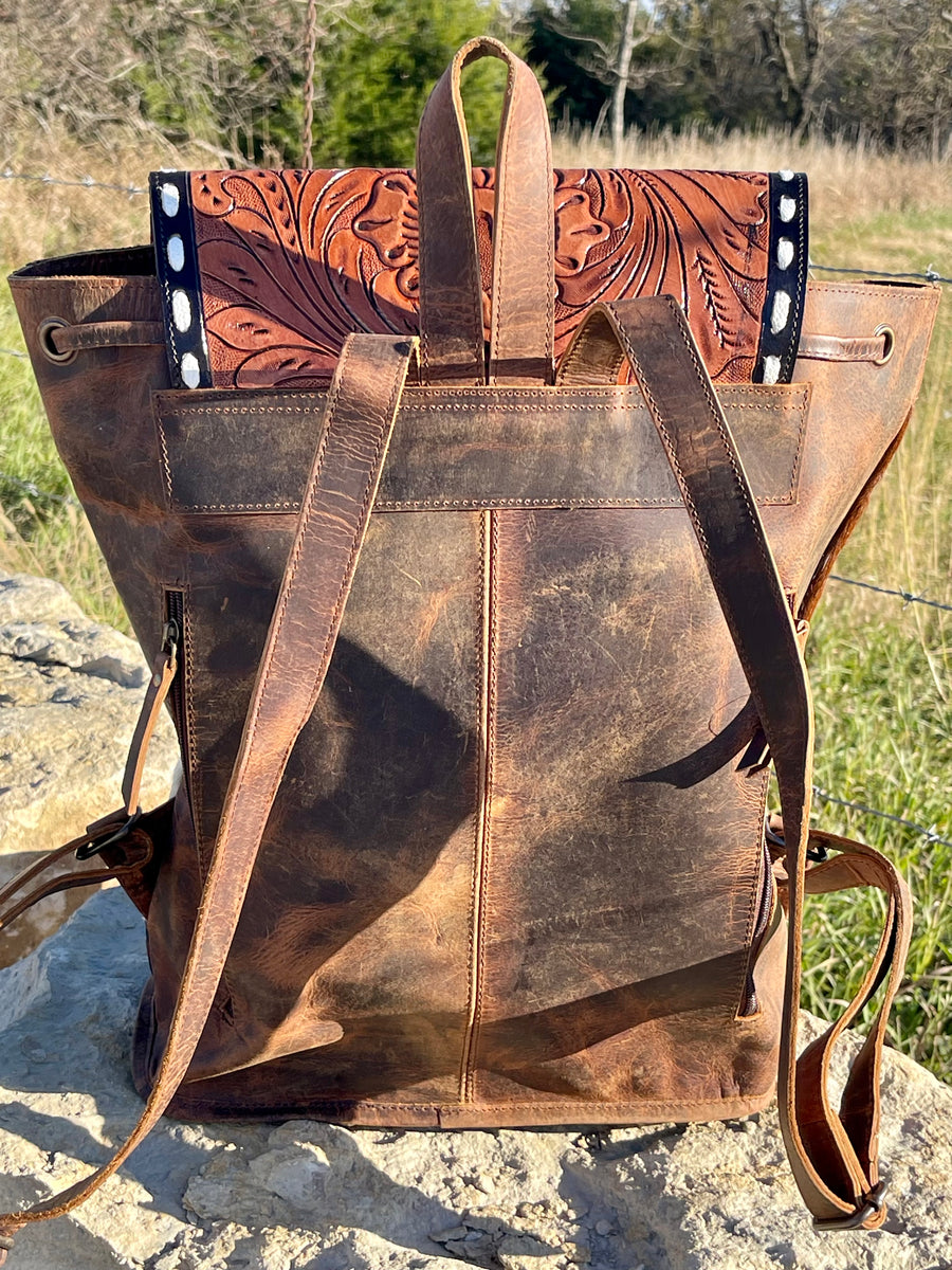 dixie leather backpack Buckstitch Backpack– Dixies Western Wear