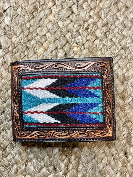 Saddle Aztec Bi-Fold Wallet