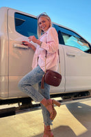 SALE The Alice Button Up in Pink