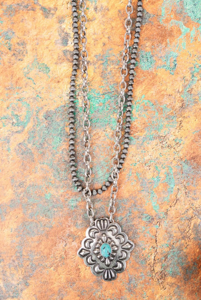 Turquoise Marion Layered Necklace