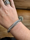 Cuff Bracelet - Sterling silver