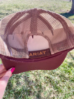 Ariat Brown Oilskin Hat