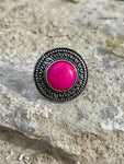 Pink Round Ring