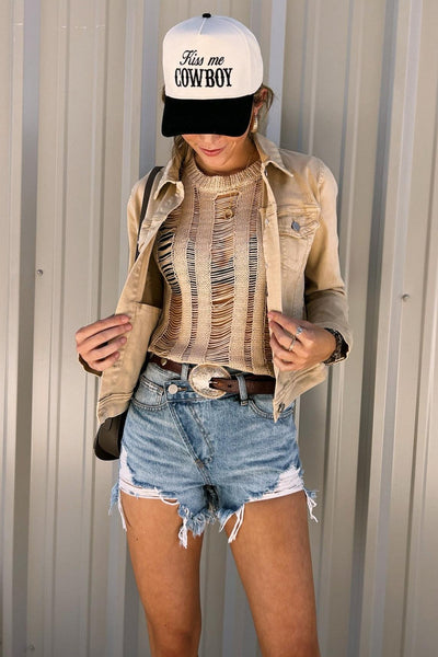 SALE The Alby Crossover Denim Short