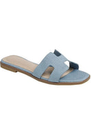The Alia Denim Sandal