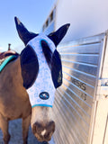 Turquoise Bronc Fly Mask - Dixies Western Wear 