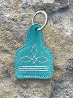 Western Stitch Keychain