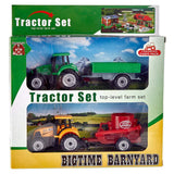 Tractor with Trailer Toy