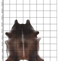 Tiger Brindle Brazilian Cowhide Rug