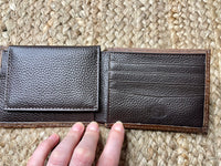 Basket Weave Bi-Fold Wallet