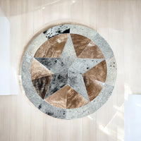 Star cowhide Rug