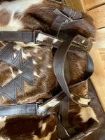 Aztec Cowhide XL Duffle Bag