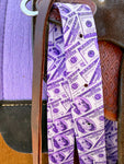 Dash for Cash (Purple) Cinch Strap Set