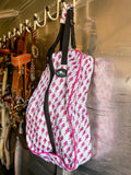 Pink Bolt Luxury Tack Bag - Dixies Western Wear 