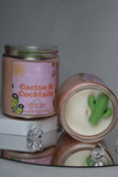 Cactus & Cocktails Cactus Candle