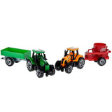Tractor with Trailer Toy