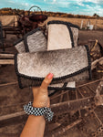 The Hazy Elva Wallet (Black Leather ) a Haute Southern Hyde by Beth Marie Exclusive