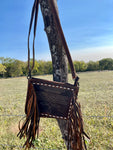 Boot Stitch Fringe Crossbody