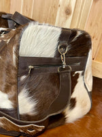 Aztec Cowhide XL Duffle Bag