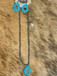 Turquoise Navajo Necklace Set