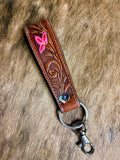 Small Tooled Keychains