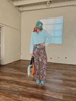 The Myra Belt in Blue