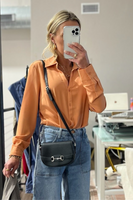 SALE The Shea Staple Top in Mango