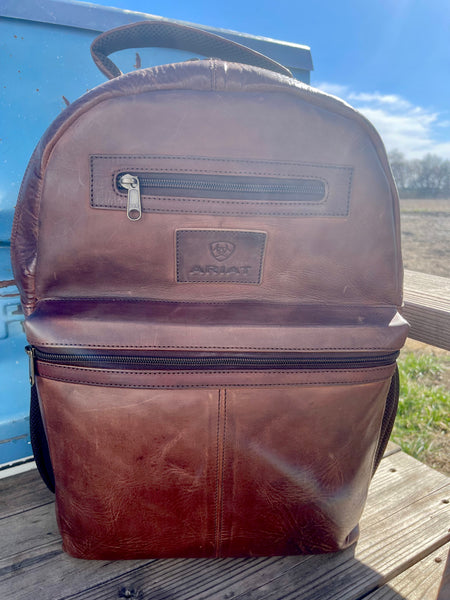 Ariat Leather Backpack