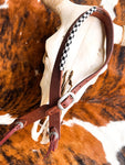 Checks Out Slit Ear Headstall