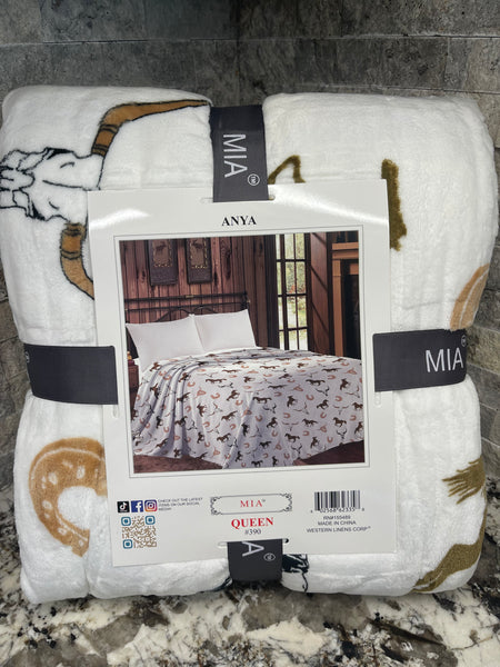 Western Queen Blankets