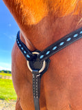 BuckStitch Betty Tack Set Turquoise/Black - Dixies Western Wear 