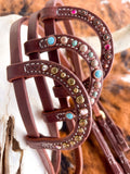 Hustle Change Headstall (quick change) - Dixies Western Wear 