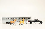 Bigtime Rodeo Truck & Trailer Play Set Toy