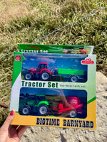 Tractor with Trailer Toy