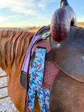 Cotton Candy ButterfliesCinch Strap Set - Dixies Western Wear 