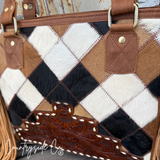 Conway Cowhide Concealed Carry Purse