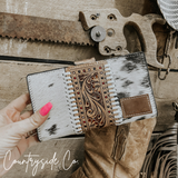 Gambler Cowhide Purse and Wallet BUNDLE