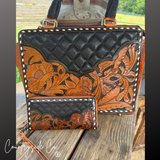 Laney Tooled Leather Wallet Wristlet - Dixies Western Wear 