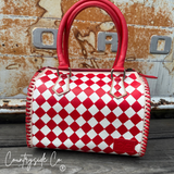 Aces High Checkered Speedy Bag - Dixies Western Wear 