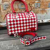 Aces High Checkered Speedy Bag - Dixies Western Wear 