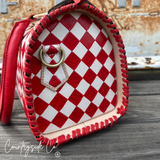 Aces High Checkered Speedy Bag - Dixies Western Wear 