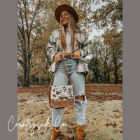 Magdalene Cowhide Concealed Carry Bag by Countryside Co.