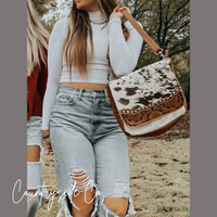 Magdalene Cowhide Concealed Carry Bag by Countryside Co.