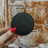 Handmade Tooled Leather Coaster Set by Countryside Co.