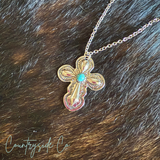 Southwestern Cross Necklace
