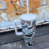Duck Camo 40oz Insulated Tumbler Cup