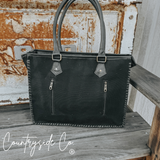 Cora Conceal Carry Tote, Work Laptop Bag - Dixies Western Wear 