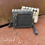 Cassie Checkered Wallet Wristlet - Dixies Western Wear 