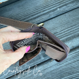 The Saddle Bum Checkered Mini Wallet Keychain - Dixies Western Wear 
