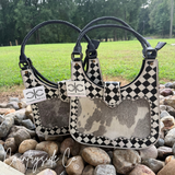 Ranch Glam Cowhide Conceal Carry Purse